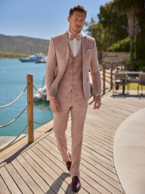 costume sur-mesure mariage cassis
